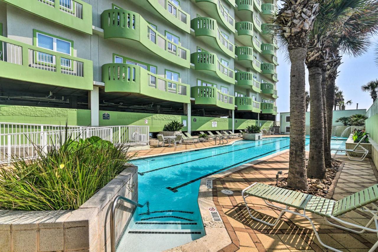 Galveston Condo With Pool Access Walk To Beach! Zewnętrze zdjęcie