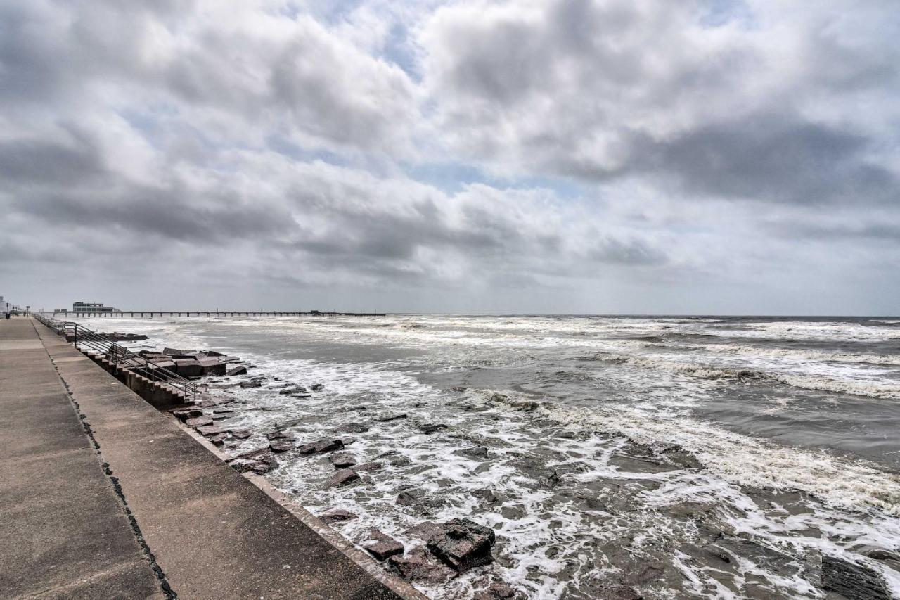 Galveston Condo With Pool Access Walk To Beach! Zewnętrze zdjęcie